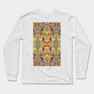 Brahma's mandala of creation Long Sleeve T-Shirt